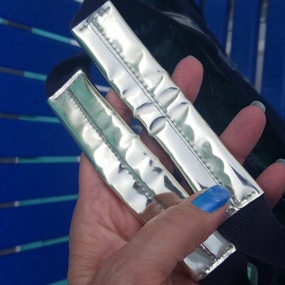 Large Tory Burch Canvas Tote - Picture 11 of 14